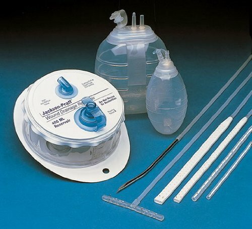 Cardinal Health Jackson-Pratt Wound Drains W/O Trocar 15Fr 3/16 -1 Count