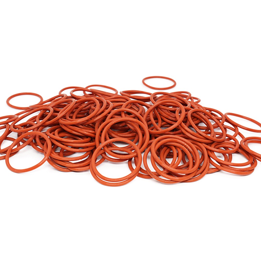 Silicone Rubber O Rings Metric Food Grade 3.5mm Cross Section 5mm-39mm ID O Ring