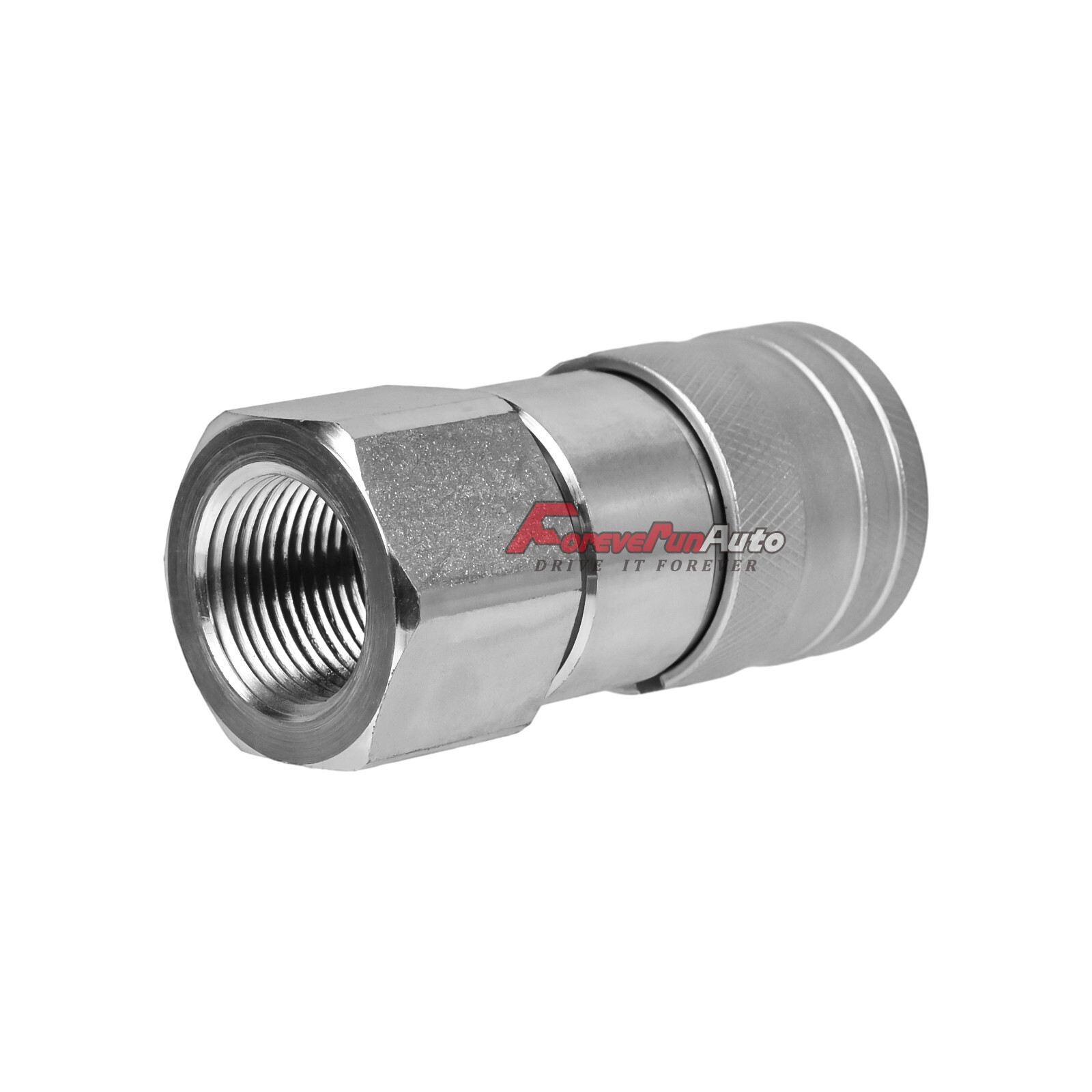2 Sets 3/4″ NPT Flat Face Hydraulic Quick Connect Couplers Couplings Skid Steer