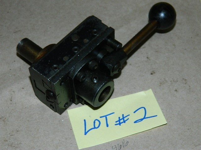 Hardinge Turret Tooling T18 5/8″ shank Recessing Tool Quick Acting Lever LOT # 2