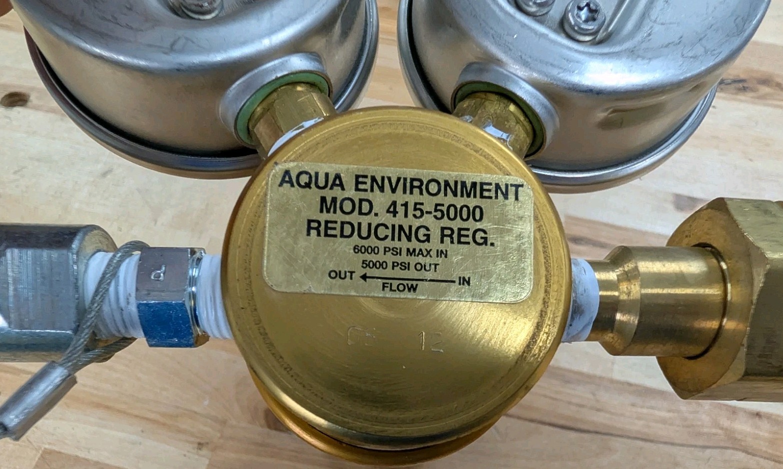 Aqua Environment 415-5000 reducing regulator high pressure scuba paintball nitro