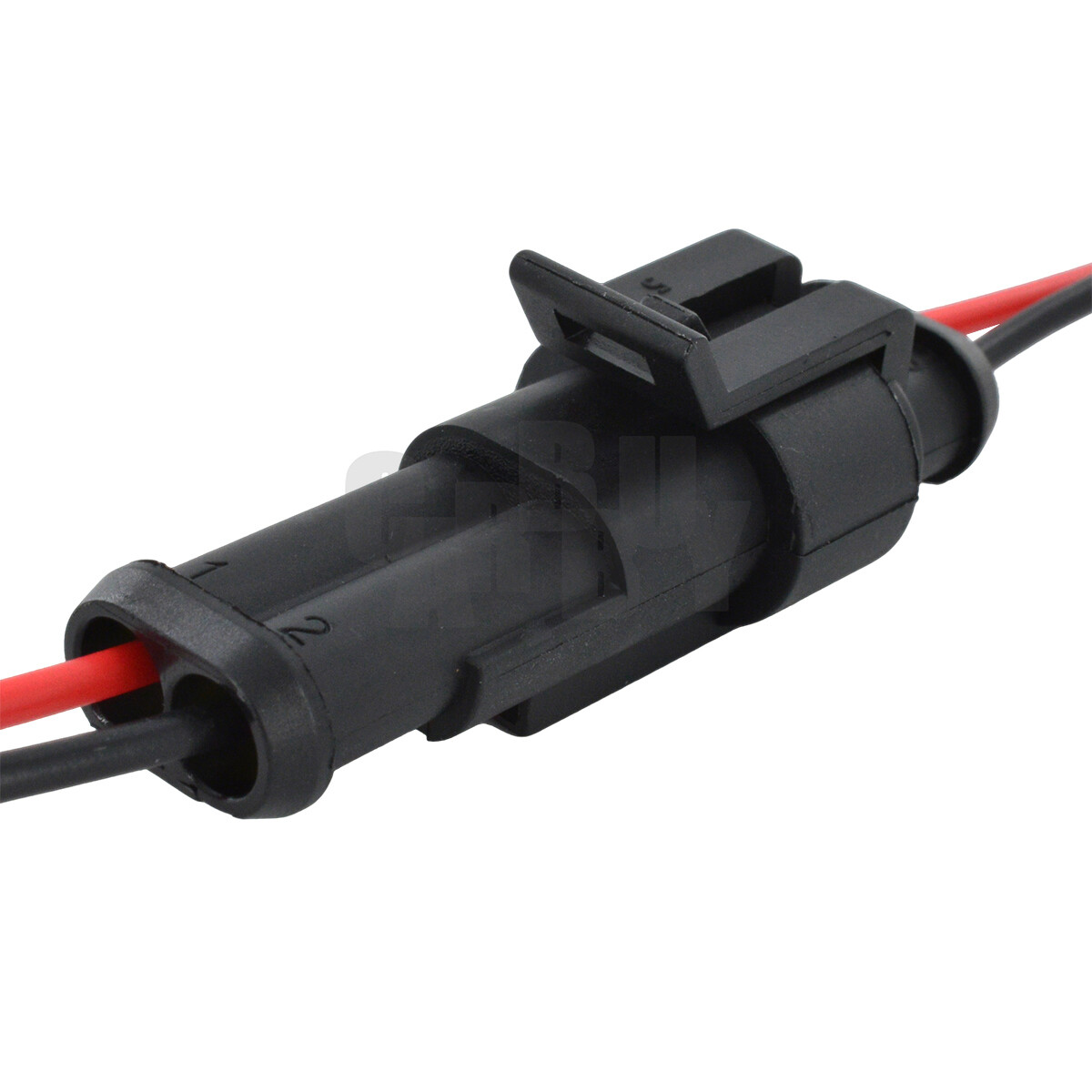 20x Waterproof Electrical Wire Connector Plug Cable Superseal Amp/Tyco 2Pin 12V