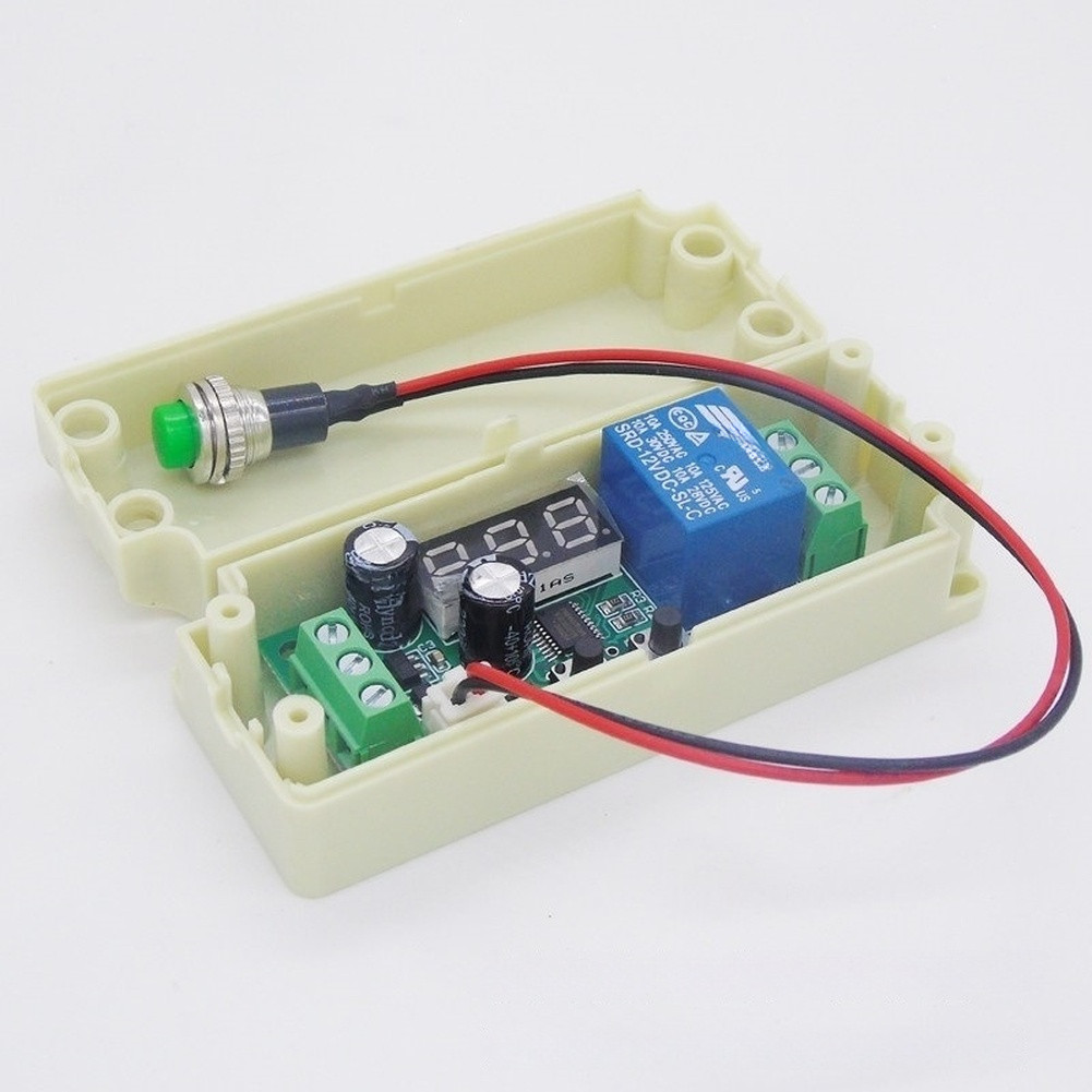 5V 12V 24V Time Delay Relay PCB Based Adjustable 0.01-999 Minute Delay