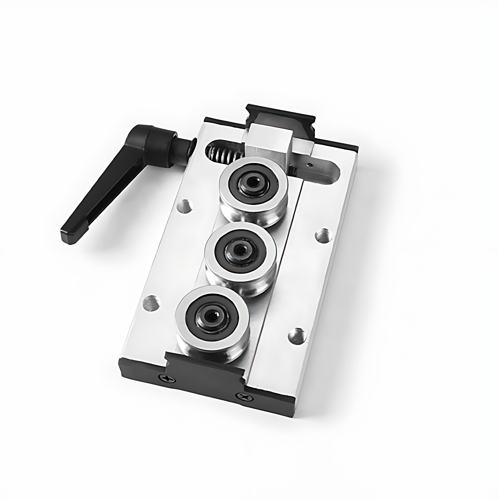 Built-In Dual-Axis Linear Rail Guide and Lock Sliders SGB10-SGB35 3/4/5 Wheel
