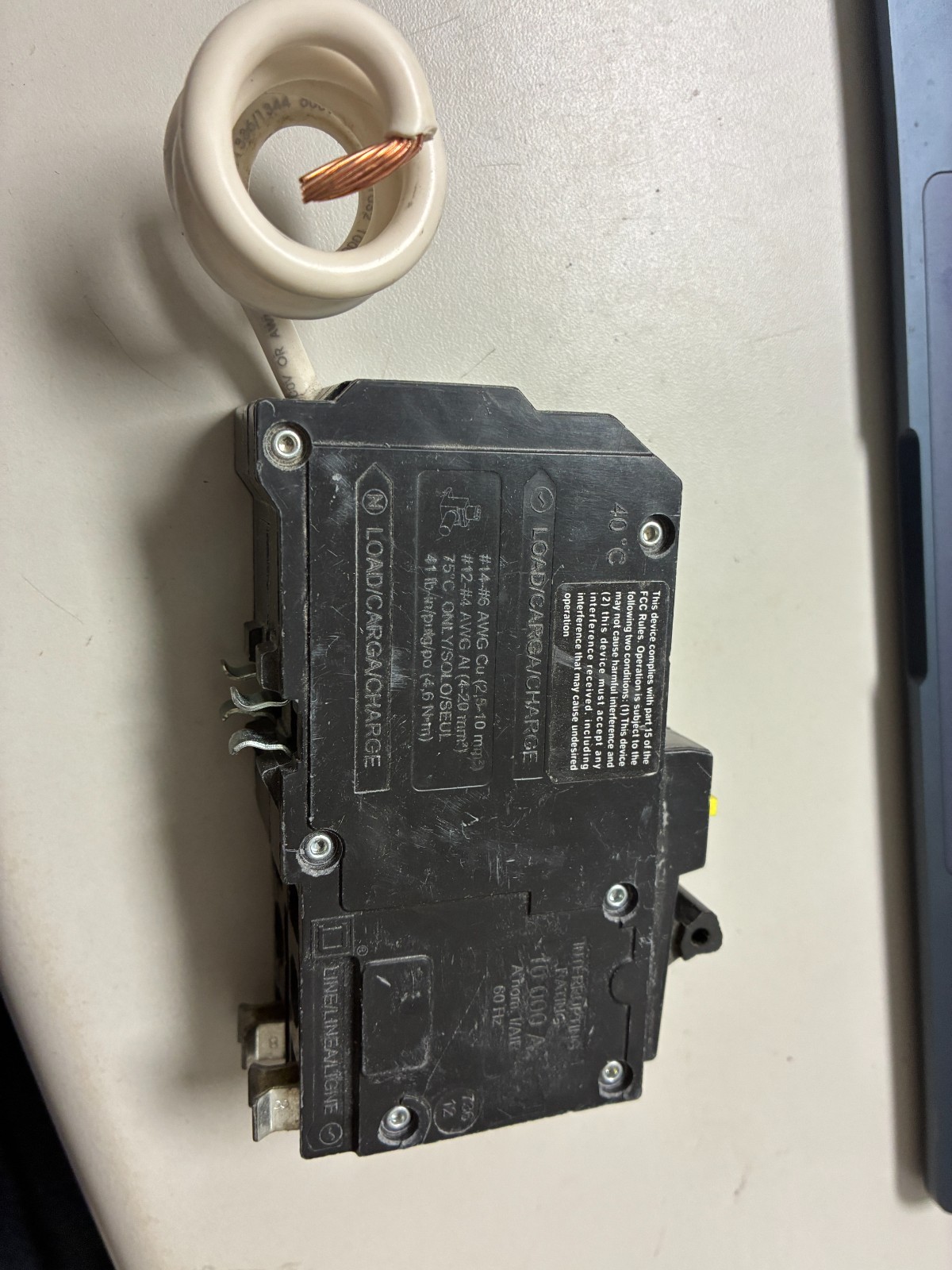 Square D QO260GFI3W (do not confuse with lesser cheaper model QO260GFI)