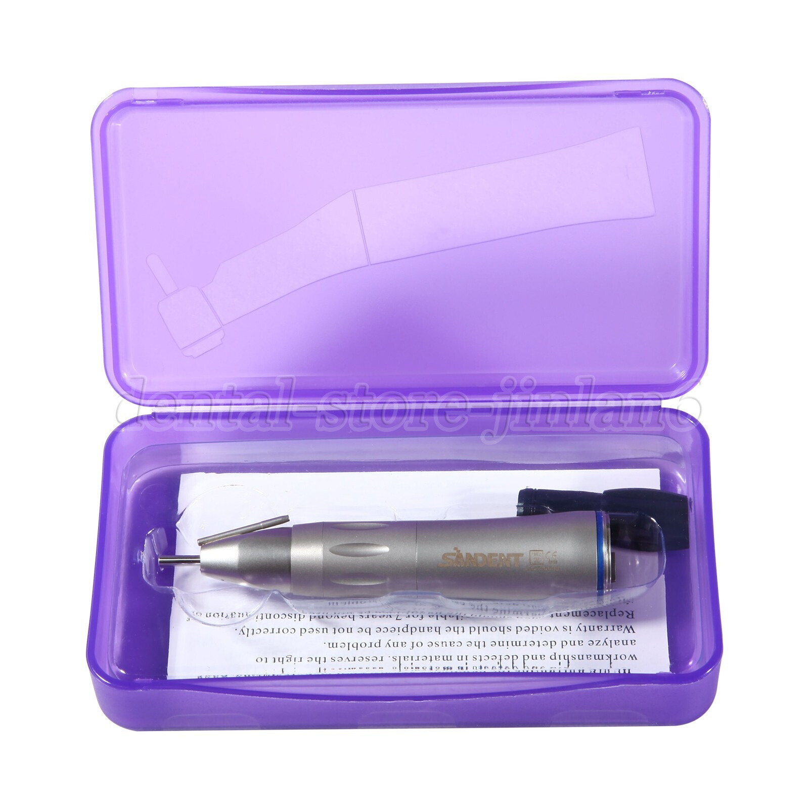 Dental 1:1 LED Fiber Optic Low Speed External Straight Surgical Handpiece COXO