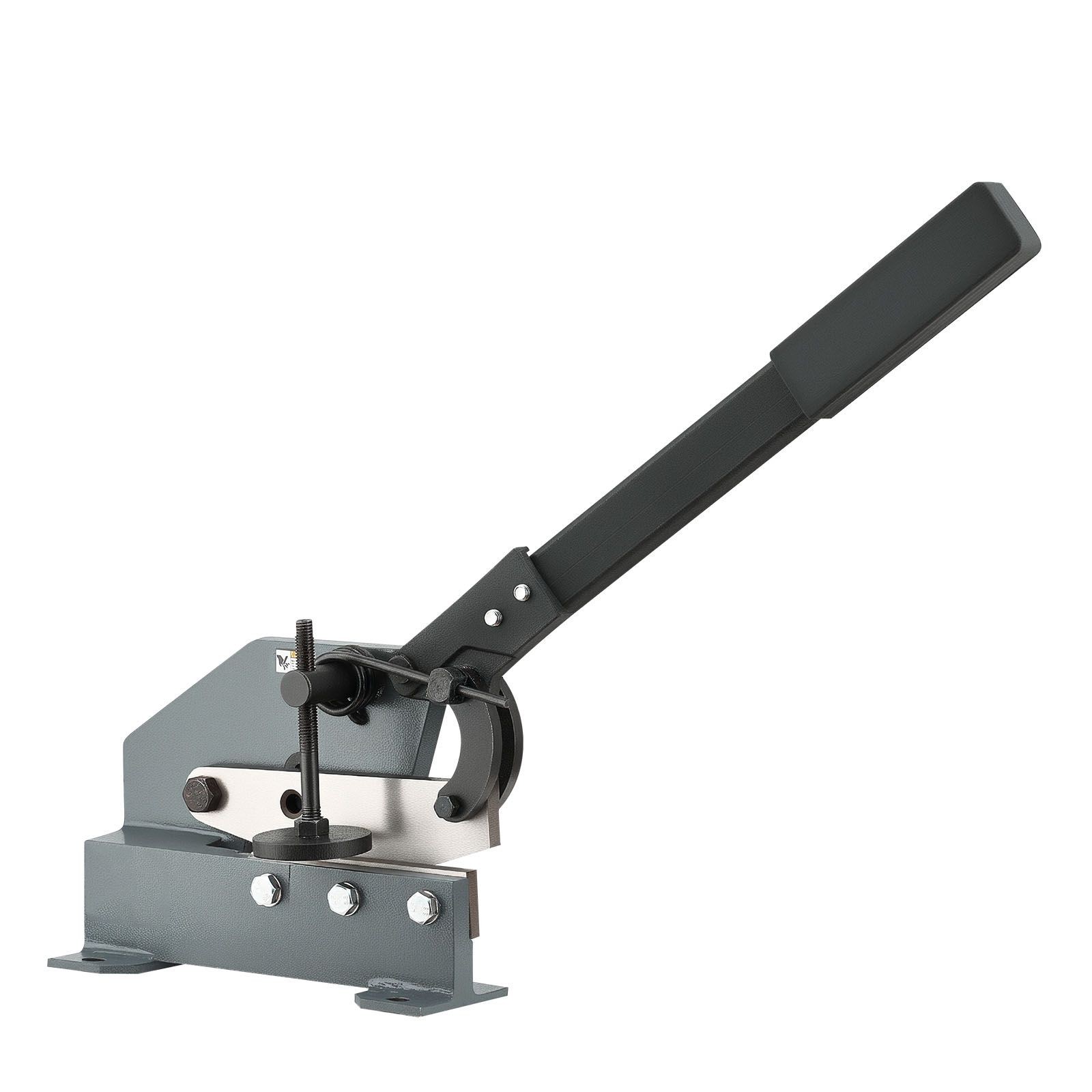 Manual 6in Sheet Metal Shear for Steel Copper Aluminum, 5.12in Cut