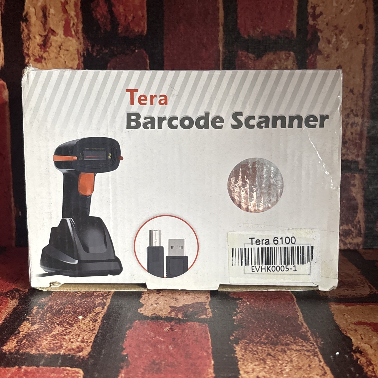 Tera D6100 Wireless Barcode Scanner 1D