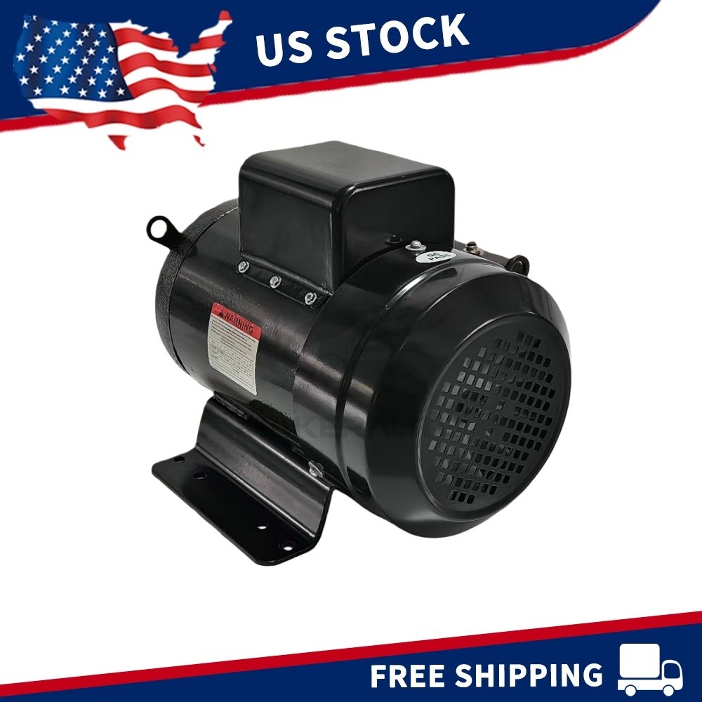 7.5HP Air Compressor Motor for Ingersoll Rand Single Phase 230V 3450RPM 23172604