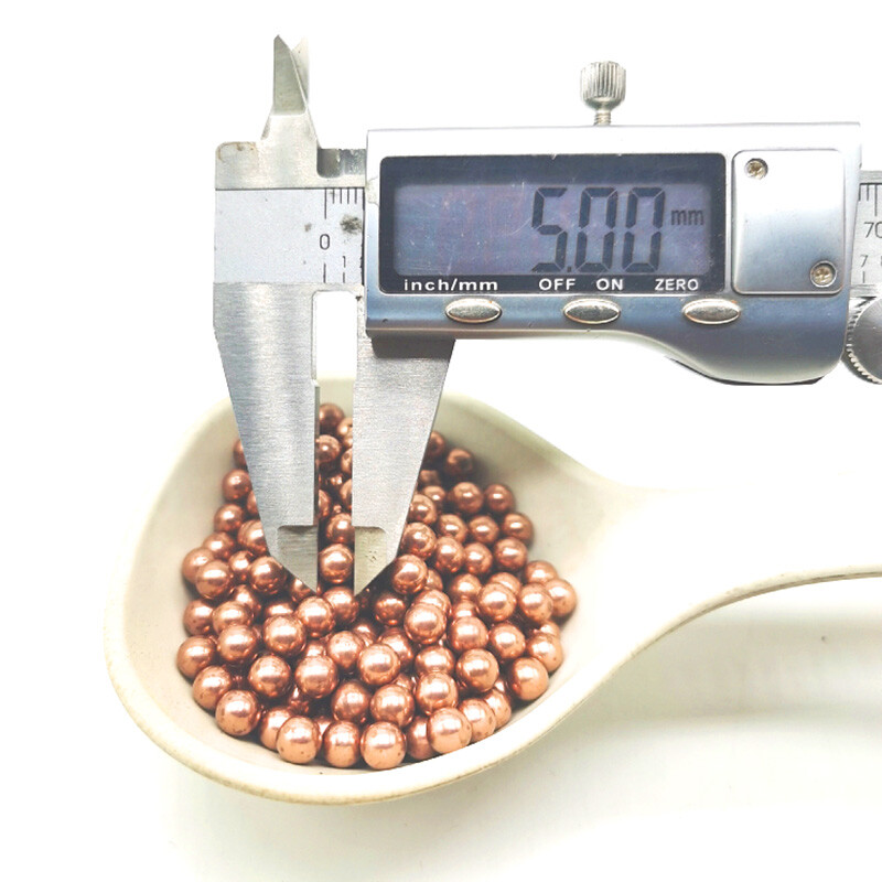 99.9% Cu Pure Cupper Balls Solid Precision Ball Smooth Sphere Beads Φ 0.5mm-38mm