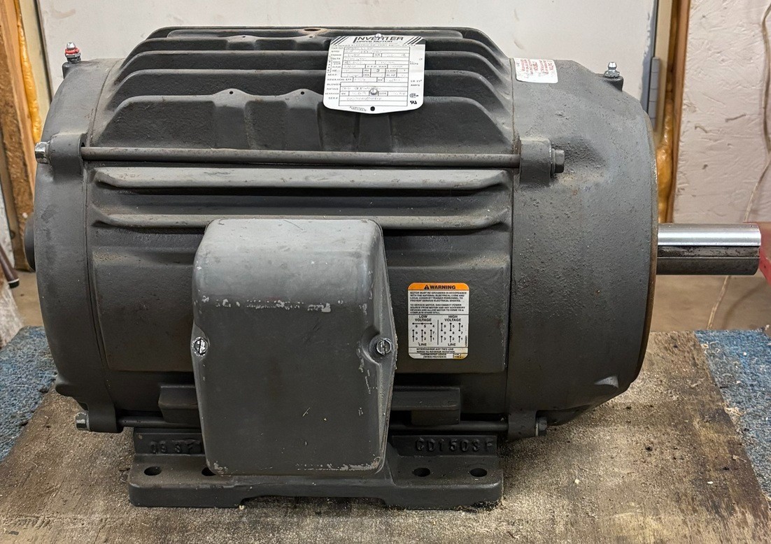 Baldor 7.5 HP Inverter Drive Electric Motor IDNM2237T