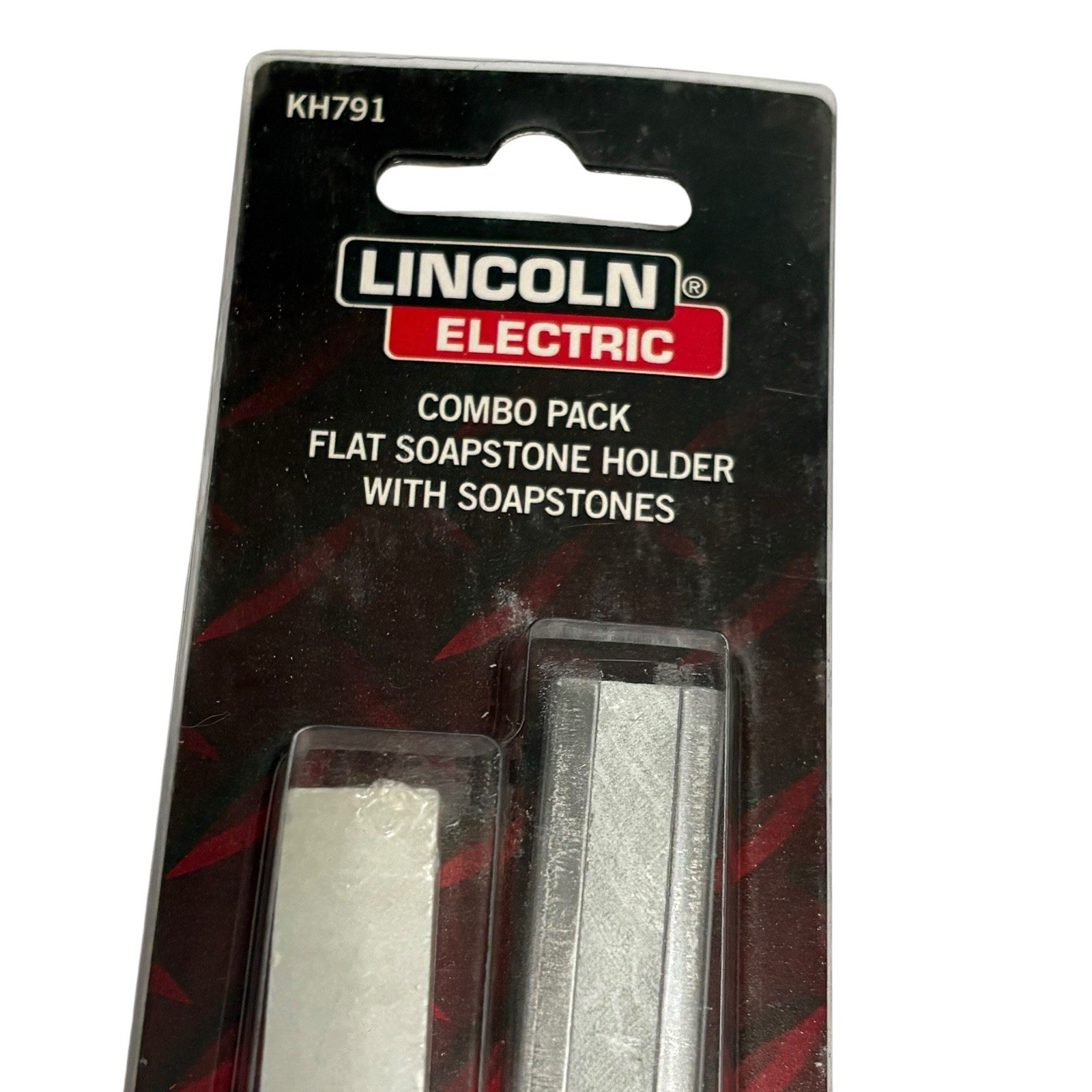 LINCOLN KH791 Flat Soapstone Holder with 3 Flat Soapstones