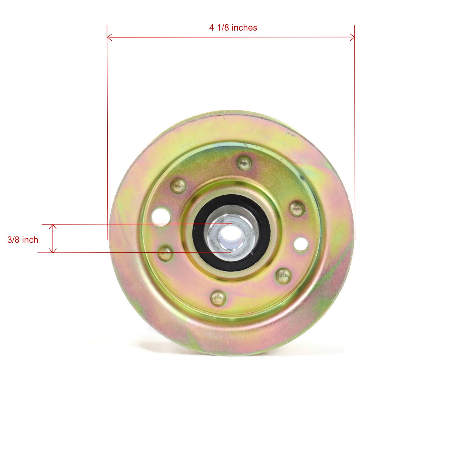 Flat Idler Pulley for 2006 Toro TimeCutter Z420 74327, 74403 Riding Lawnmower