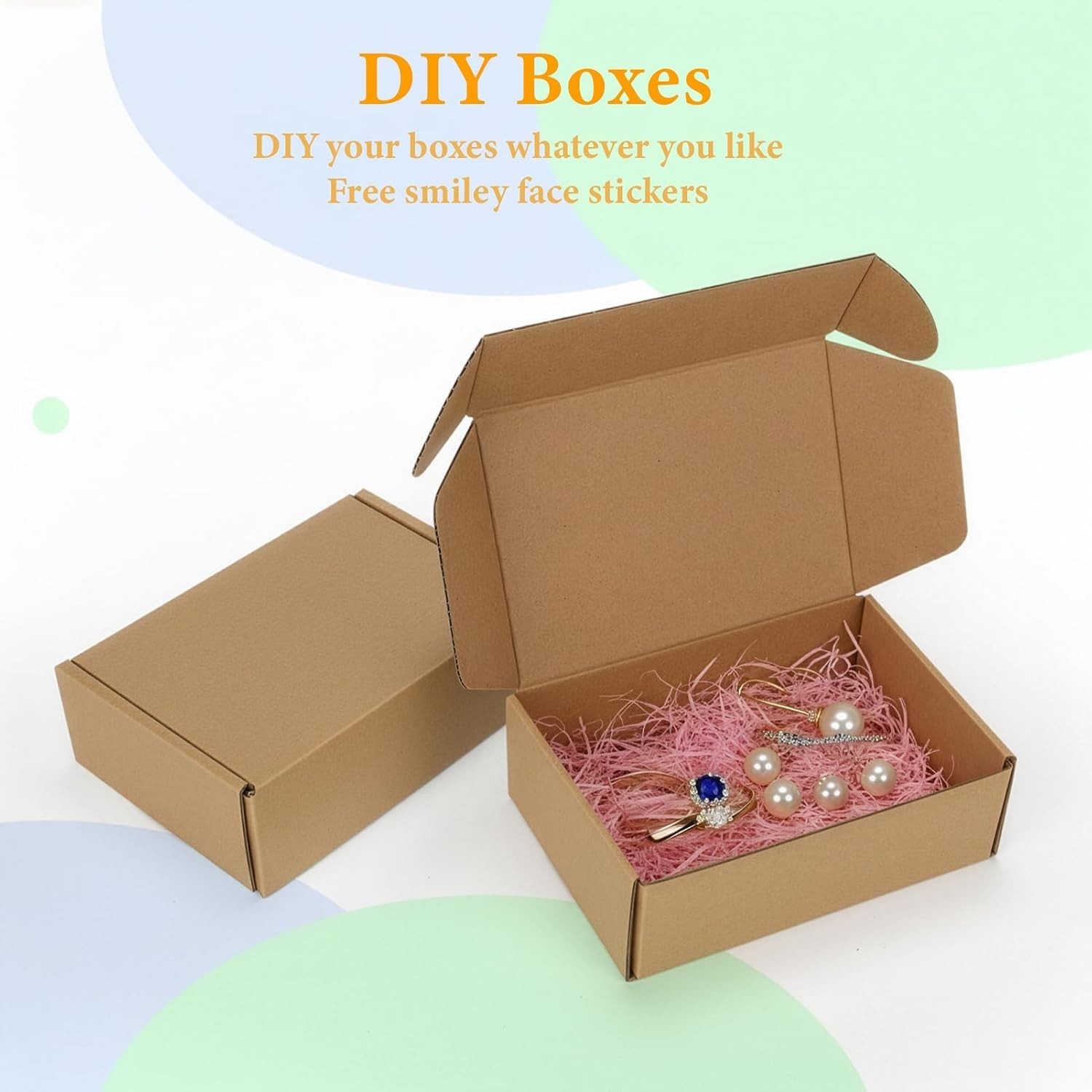 Crush Resistant 6x4x2 Cardboard Mailer Boxes – 20 Recyclable Shipping Solutions
