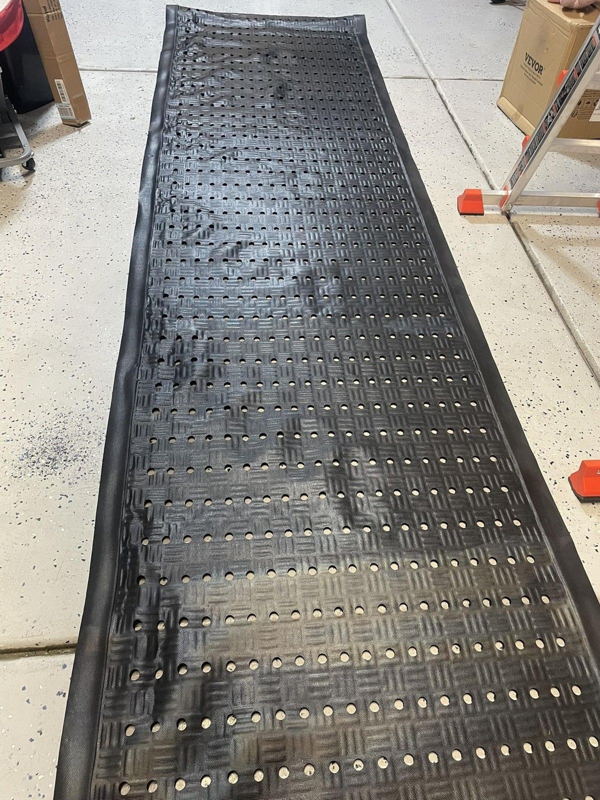 Restaurant Kitchen Floor Mat Grease Proof Anti-Microbial 12ft long x 3ft