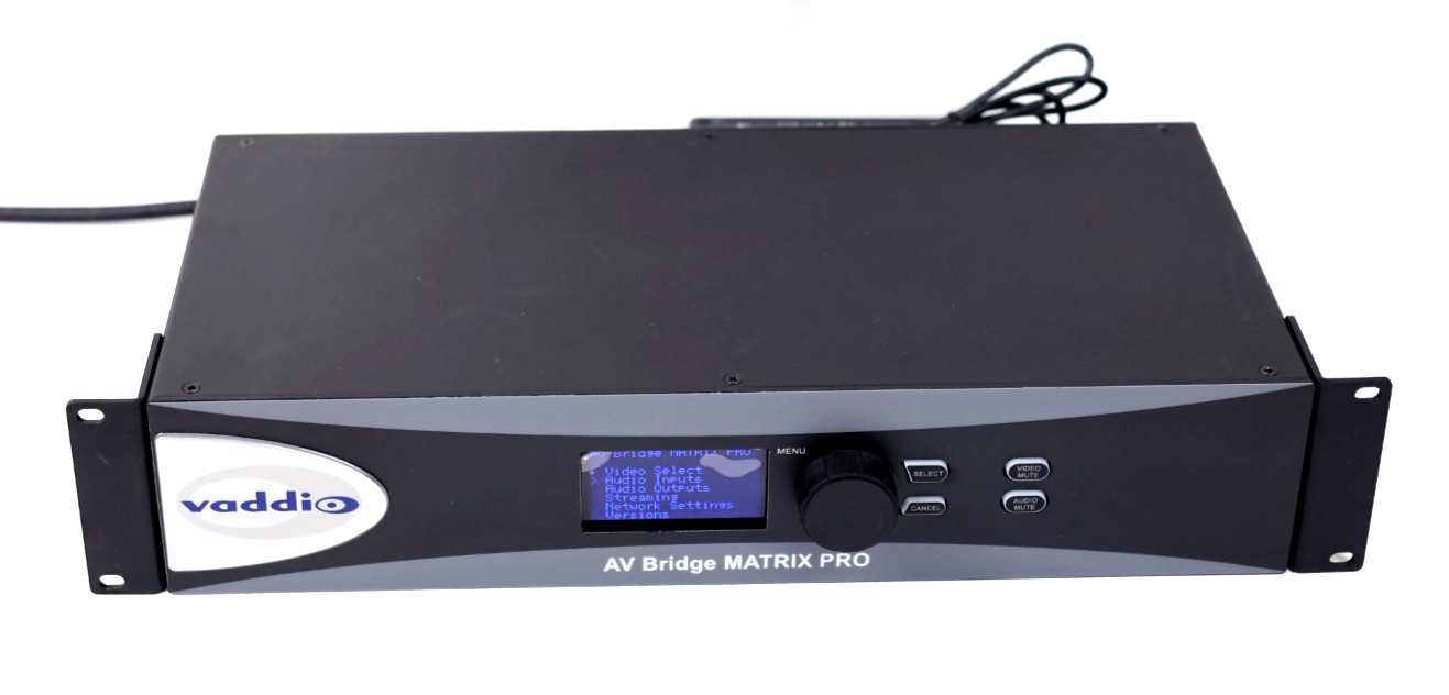 Vaddio AV Bridge Matrix Pro + 3x RoboSHOT 12 HD PTZ Cameras & Cables Kit w284