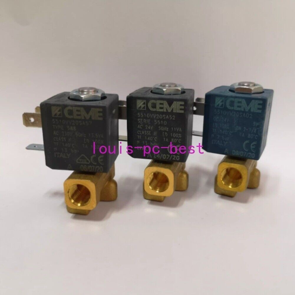 QTY:1 NEW CEME5510 Solenoid Valve Direct Acting G1/8 AC24V AC110V DC24V AC230V