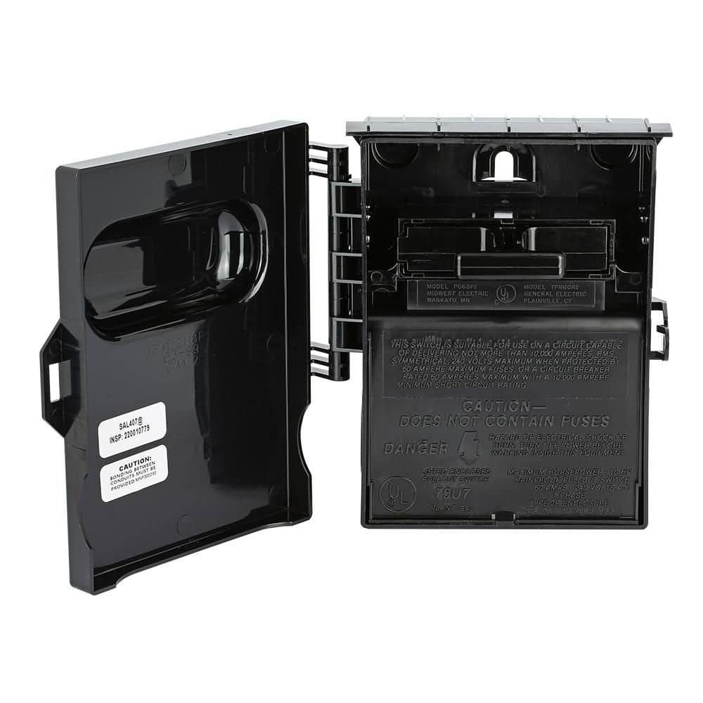 Midwest Electric Products 60 Amp 240-Volt Non-Fuse Non-Metallic AC Disconnect