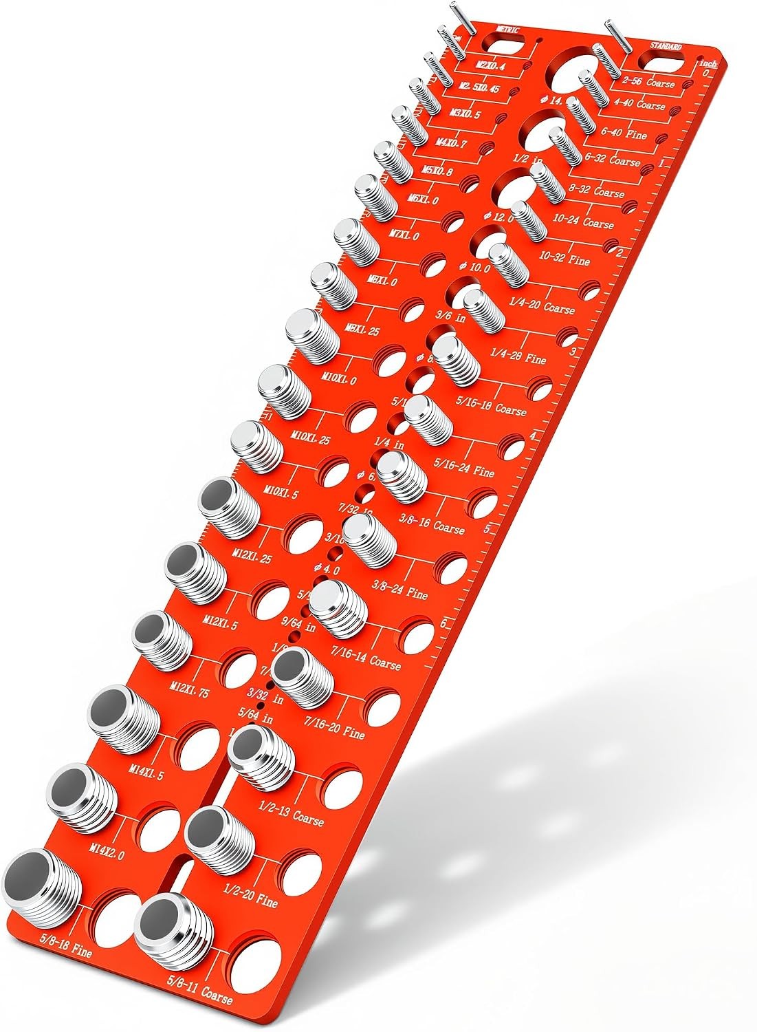 55 Nut and Bolt Thread Checker Thread Checker Standard and Metric….