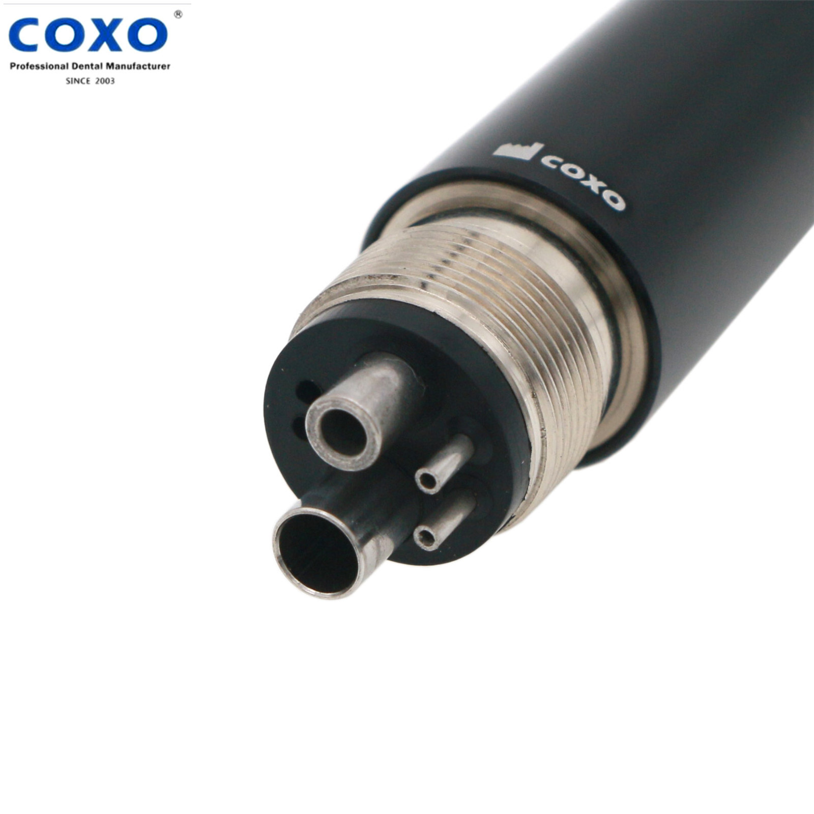US COXO Dental Colorful CX207-C High Speed Air Turbine Handpiece 4 Hole M4 Blue