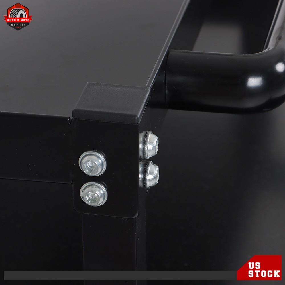 3-layers Av Cart Rolling Projector Cart Shelf Laptop Printer Storage Cabinet