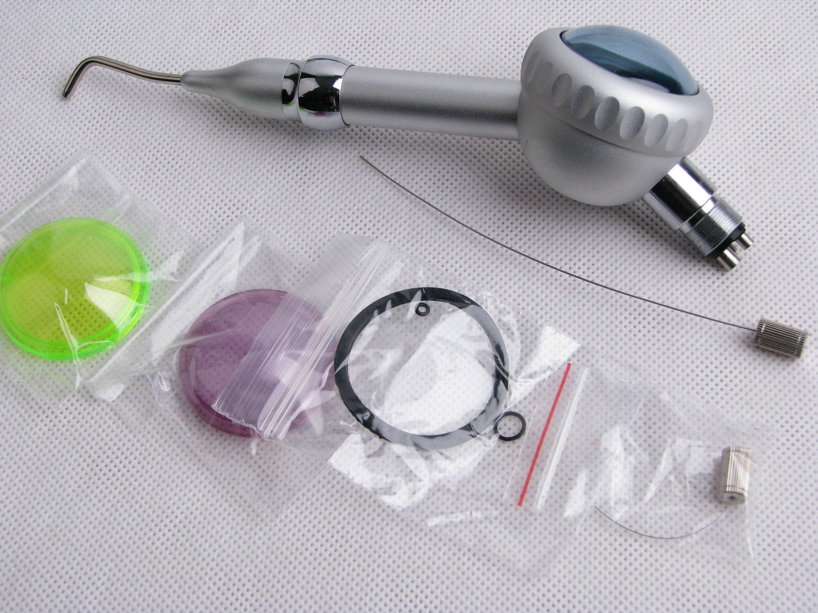 Dental Air Flow Teeth Polishing Polisher Handpiece Hygiene Prophy 4 Hole Tip B4