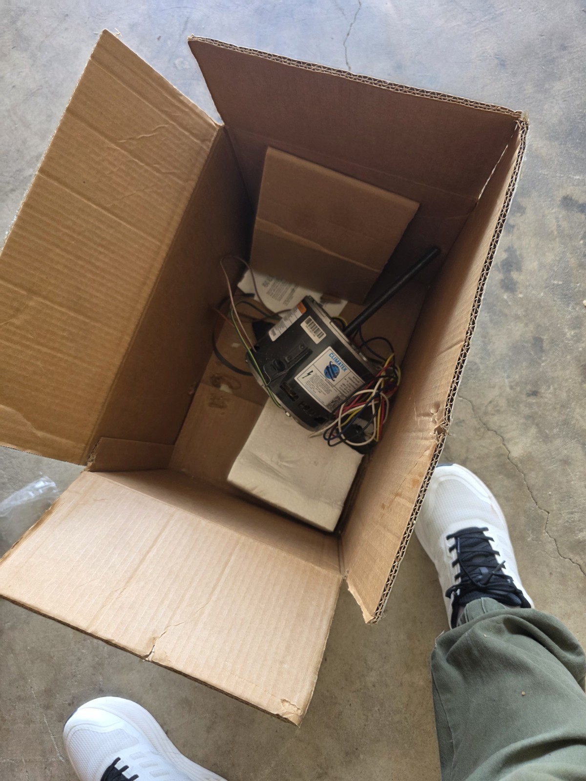ClimaTek MOT99 900 HVAC Motor K55HXAJF-4097 115VAC 4.8A Reversible