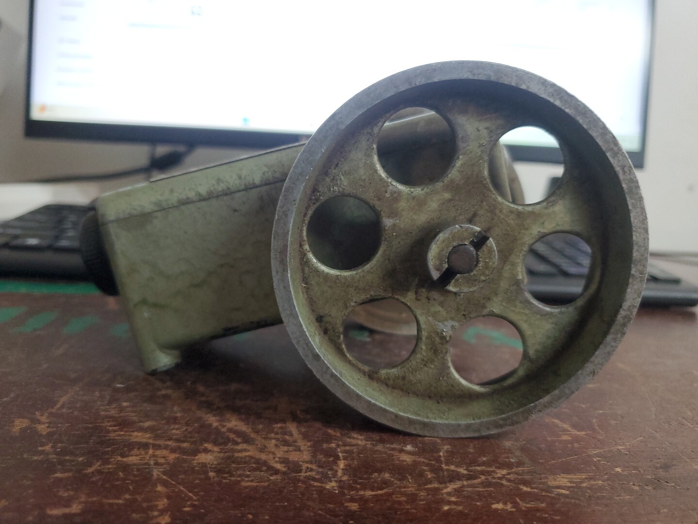 Vintage WAK 6-RLY-FW Analog Mechanical Counter (CX24C)