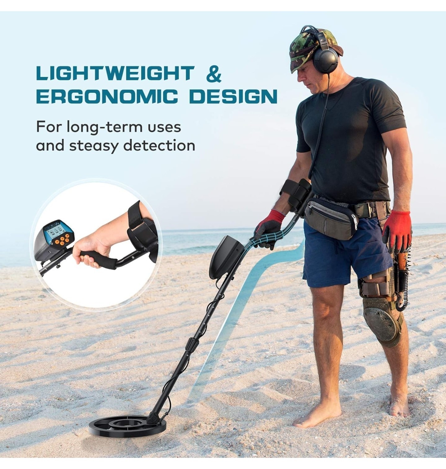 Metal Detector Professional for Adults & Kids