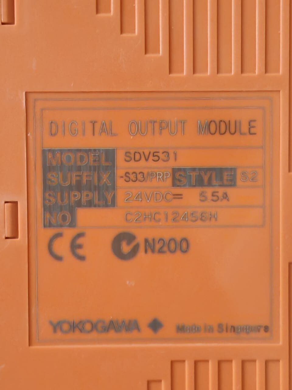 Yokogawa SDV531-S33/PRP S2 Digital Output Module