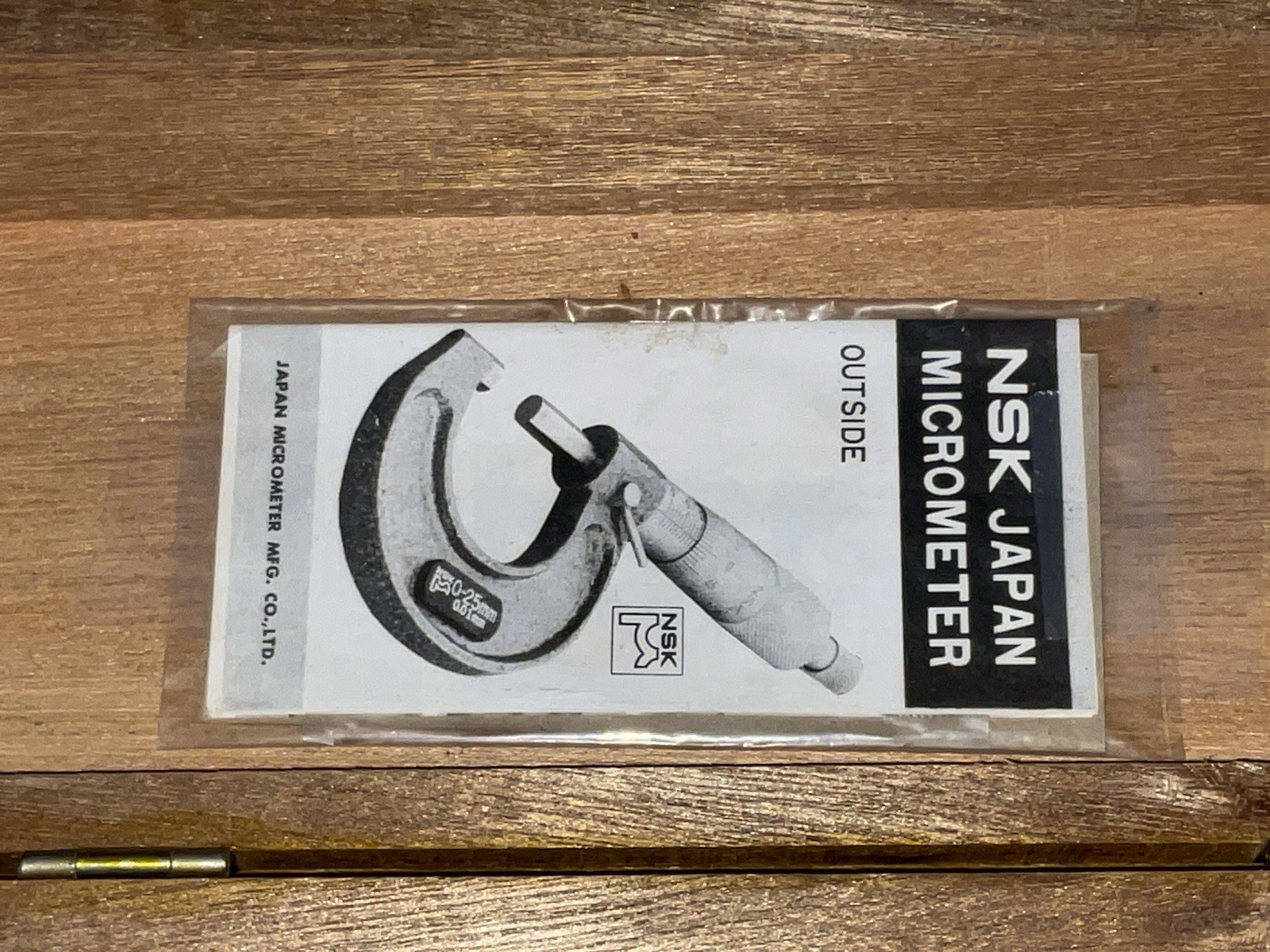 NSK Japan Micrometer EO4 I 2-3” Rolling Digital .001 Accuracy New Sealed