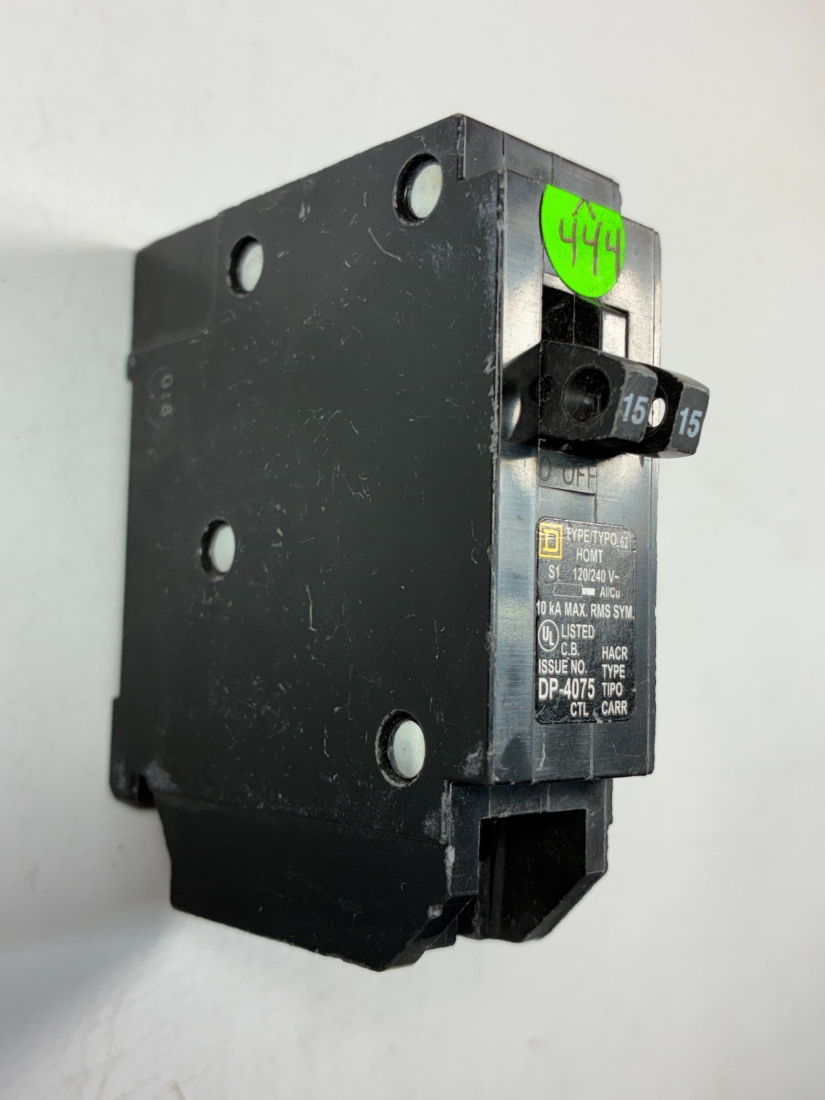 Square-D HOMT1515 Twin Tandem Double (15/15-Amp) 2P 120/240V 60-DAY WARRANTY