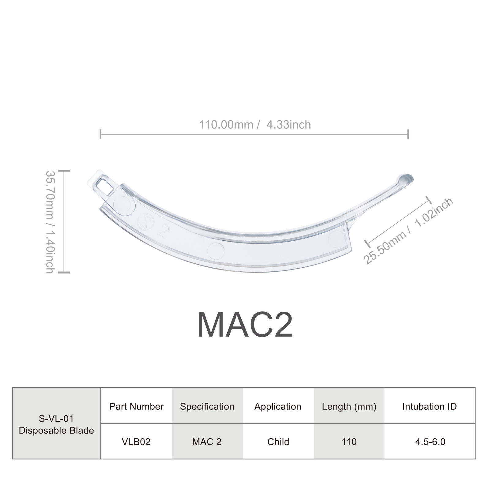(US Delivery)  Touchscreen Video Laryngoscope with disposable blades(MAC2/3/4)