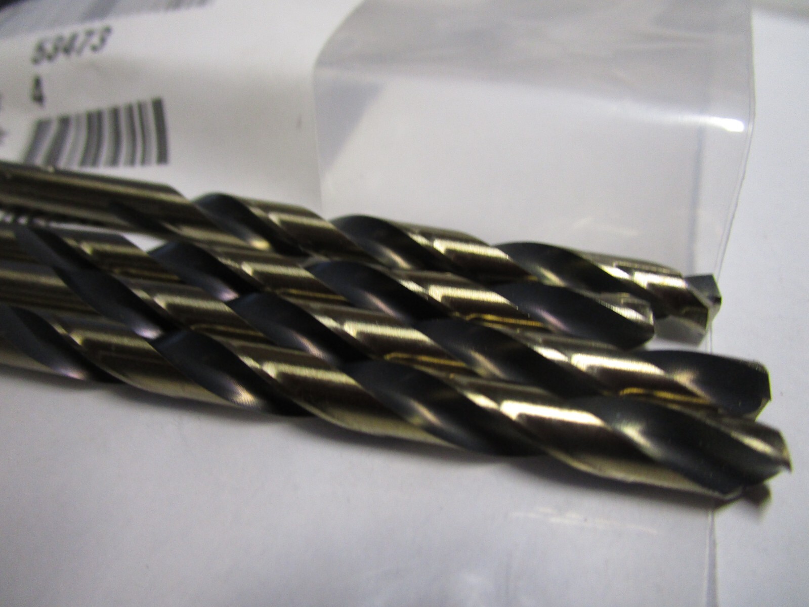 6.70mm HSS 135° Split Point Black and Gold Finish Jobber Drill QTY 4