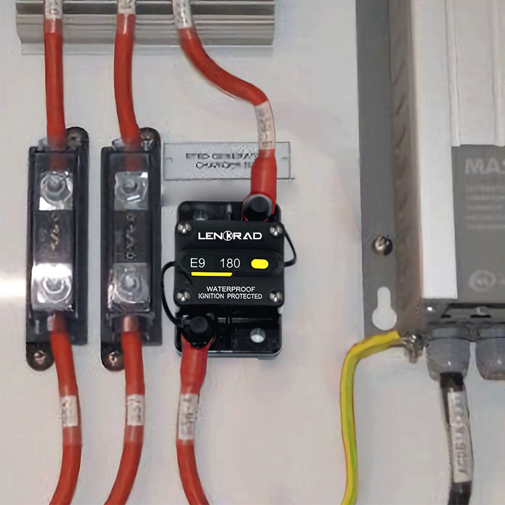 30A-300A Amp Waterproof Circuit Breaker Auto/Marine/Solar 12-48V DC Manual Reset