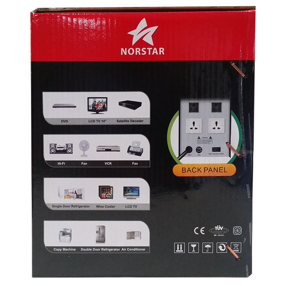 Norstar DAVR-1500 1500 Watt Voltage Converter Transformer