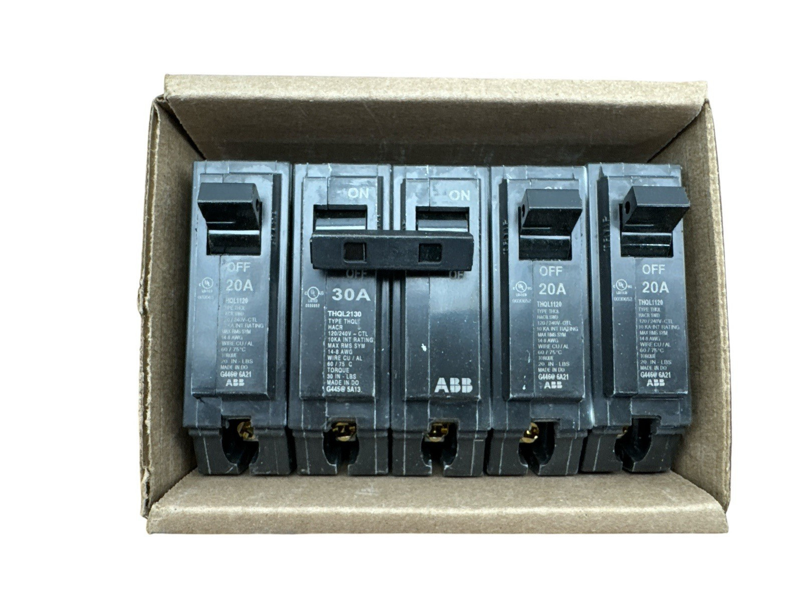 ABB 200A 20 Space 40 Circuit Main Lug Indoor Load Center Kit PAL2020PA Used
