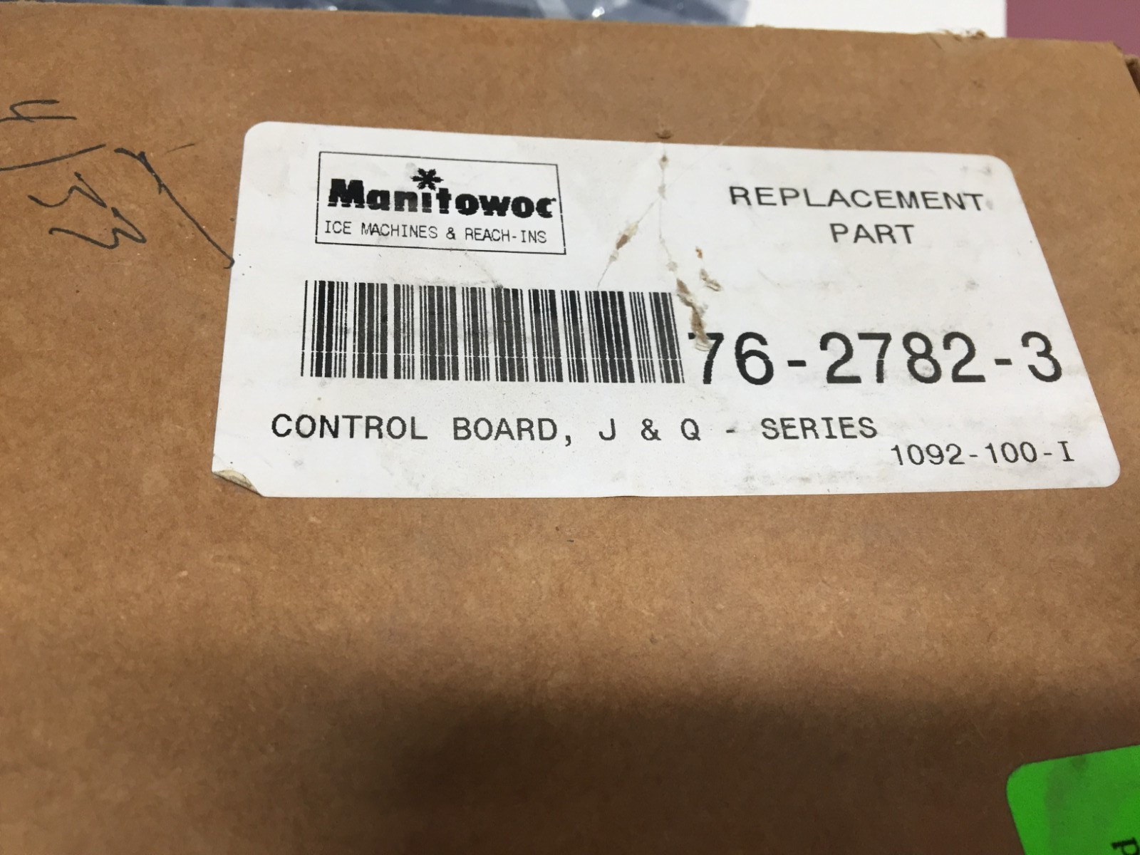 NEW Manitowoc 1092-100-I 76-2782-3 Ice Maker Control Board