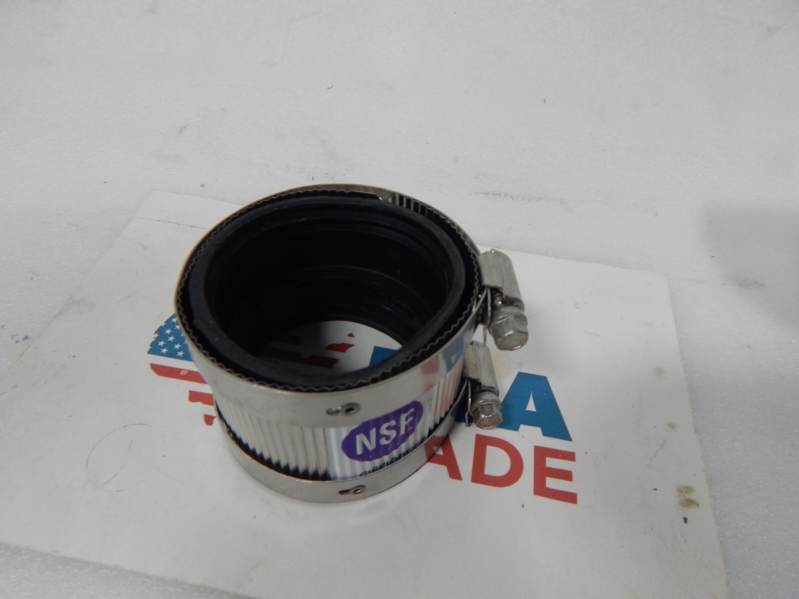 PROFLEX FERNCO CLAMP SHIELDED COUPLING 2 inch PVC or any pipe up to 2-3/8 OD