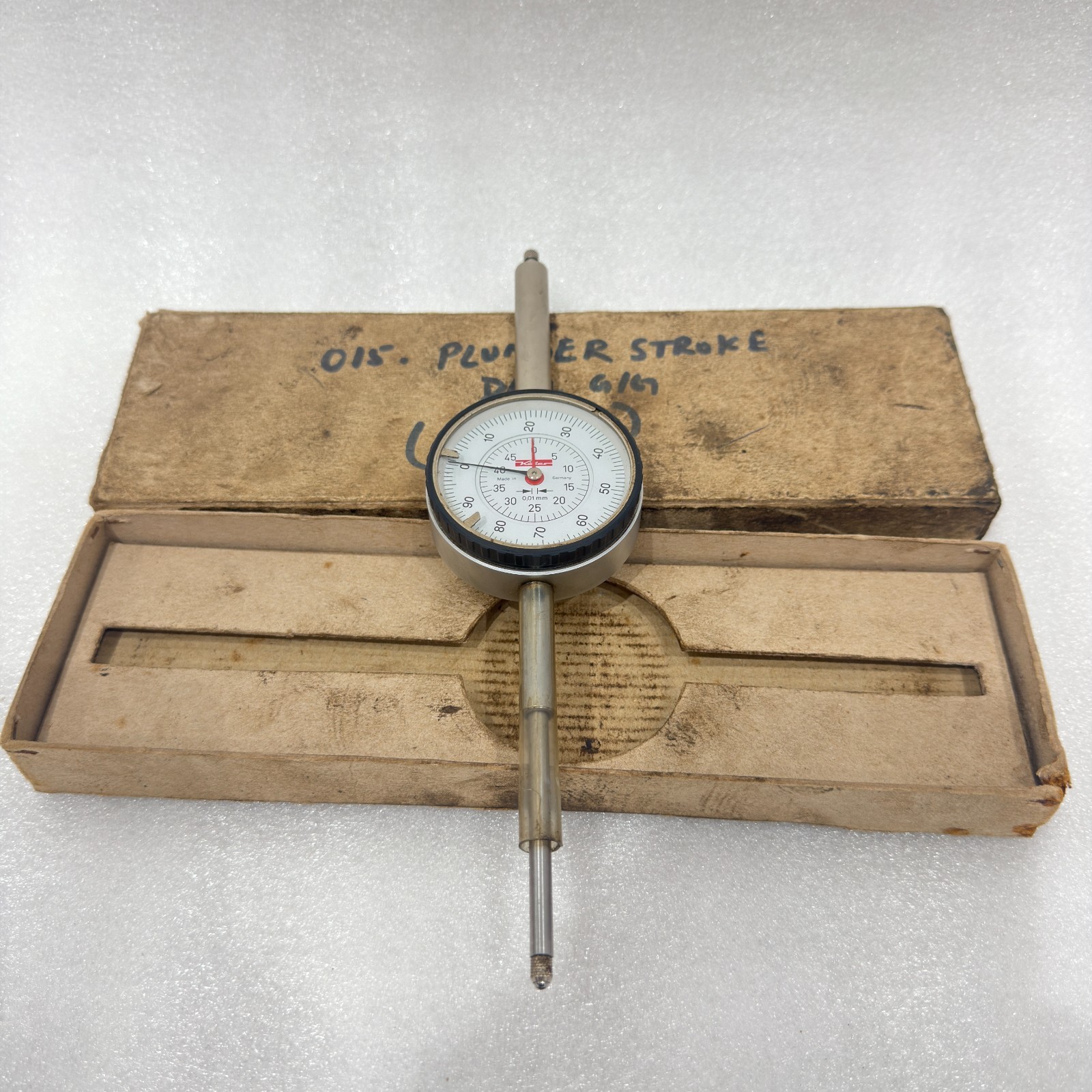 KAFER 0.01MM DIAL INDICATOR MADE IN GERMANY PRECISION GAUGE UNUSED FASTSHIP # 2