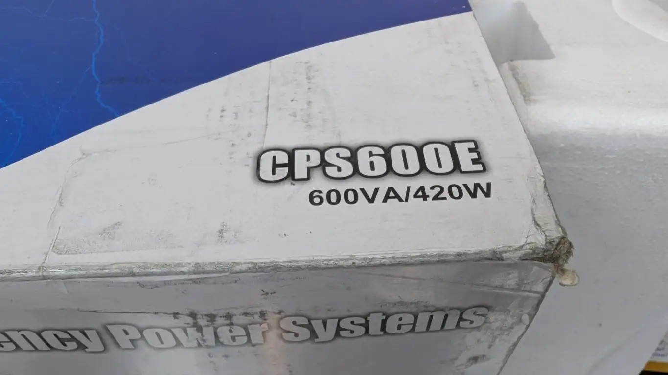 CyberPower CPS600E Backup Power Inverter 10ms Transfer Time