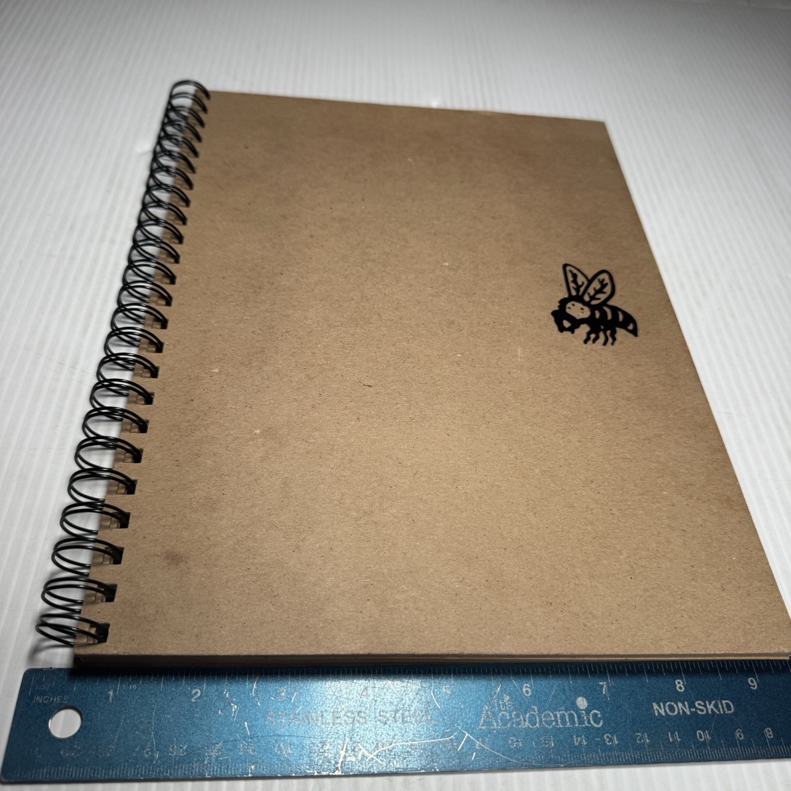 100% Recycled Bee Paper Blank Journal Or Sketch Book 9” x 12”