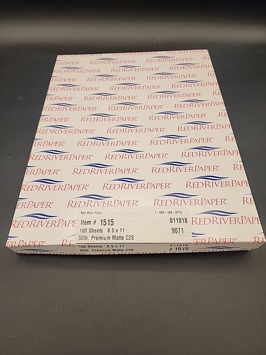 New RED RIVER Paper #1515 Premium Matte 100 Sheets Letter 8.5″x11″