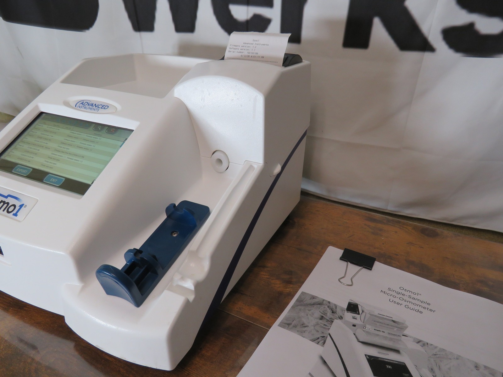Advanced Instruments OSMO1 Osmometer w/ PRINTER – Exceptional Condition #2