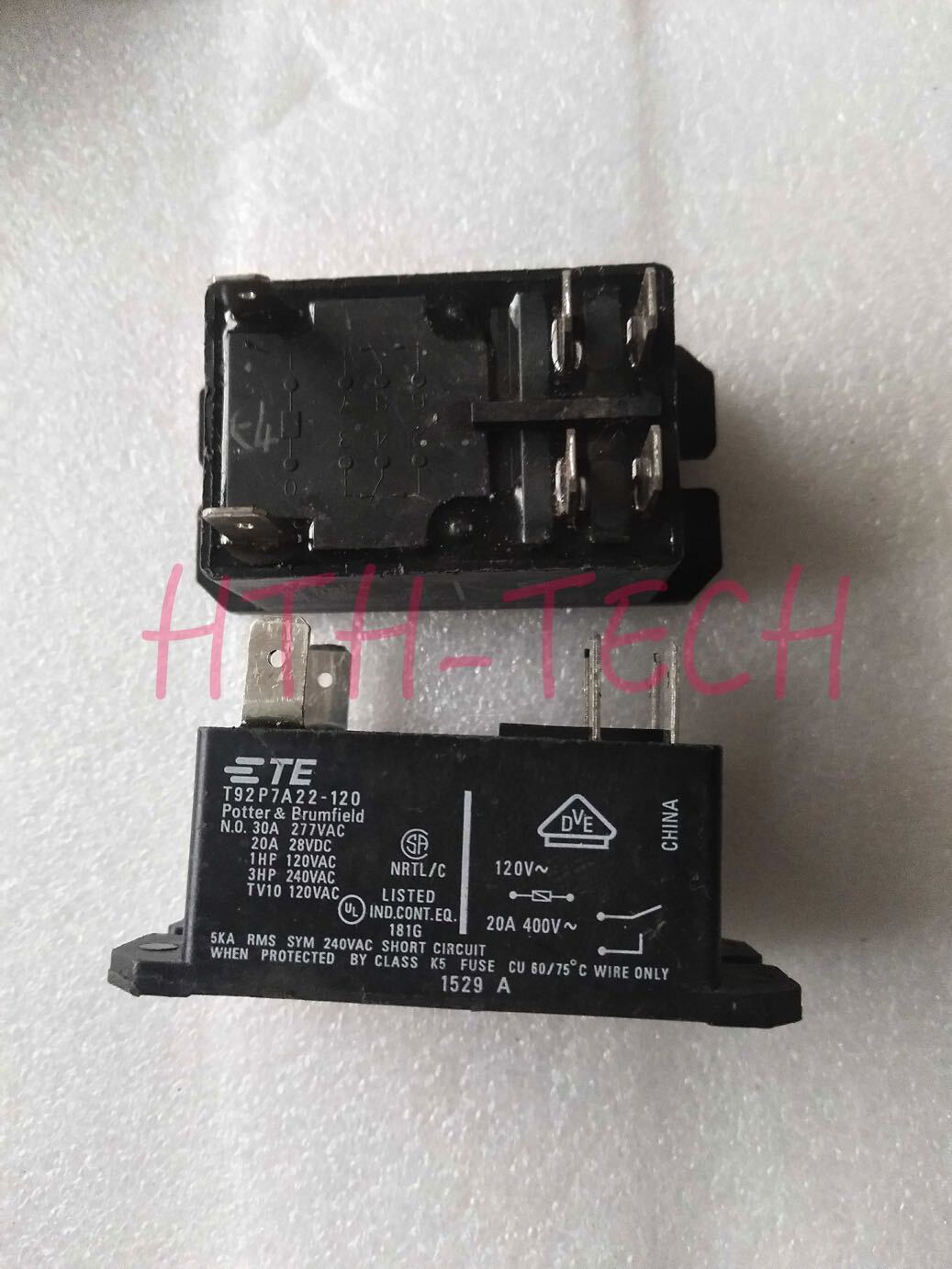 T92P7A22-120 T92P7A22-277 T92P7A22-208 Power Relay 30A 277VAC 6 Pins x 1pc