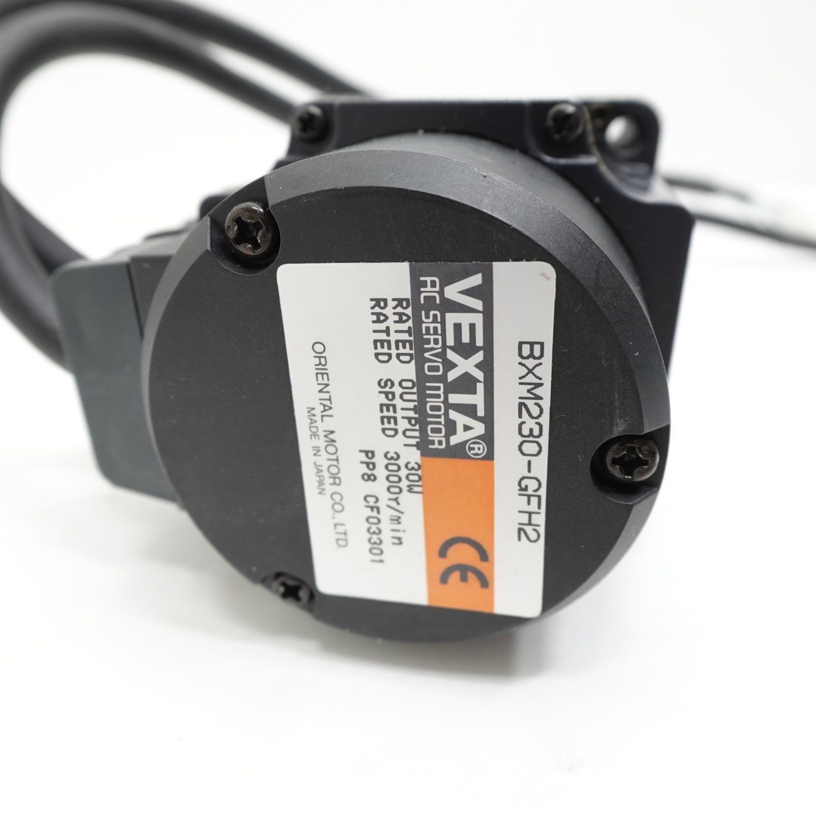 Oriental Motor VEXTA BXM230-GFH2 AC Servo Motor 30W 3000RPM Made Japan
