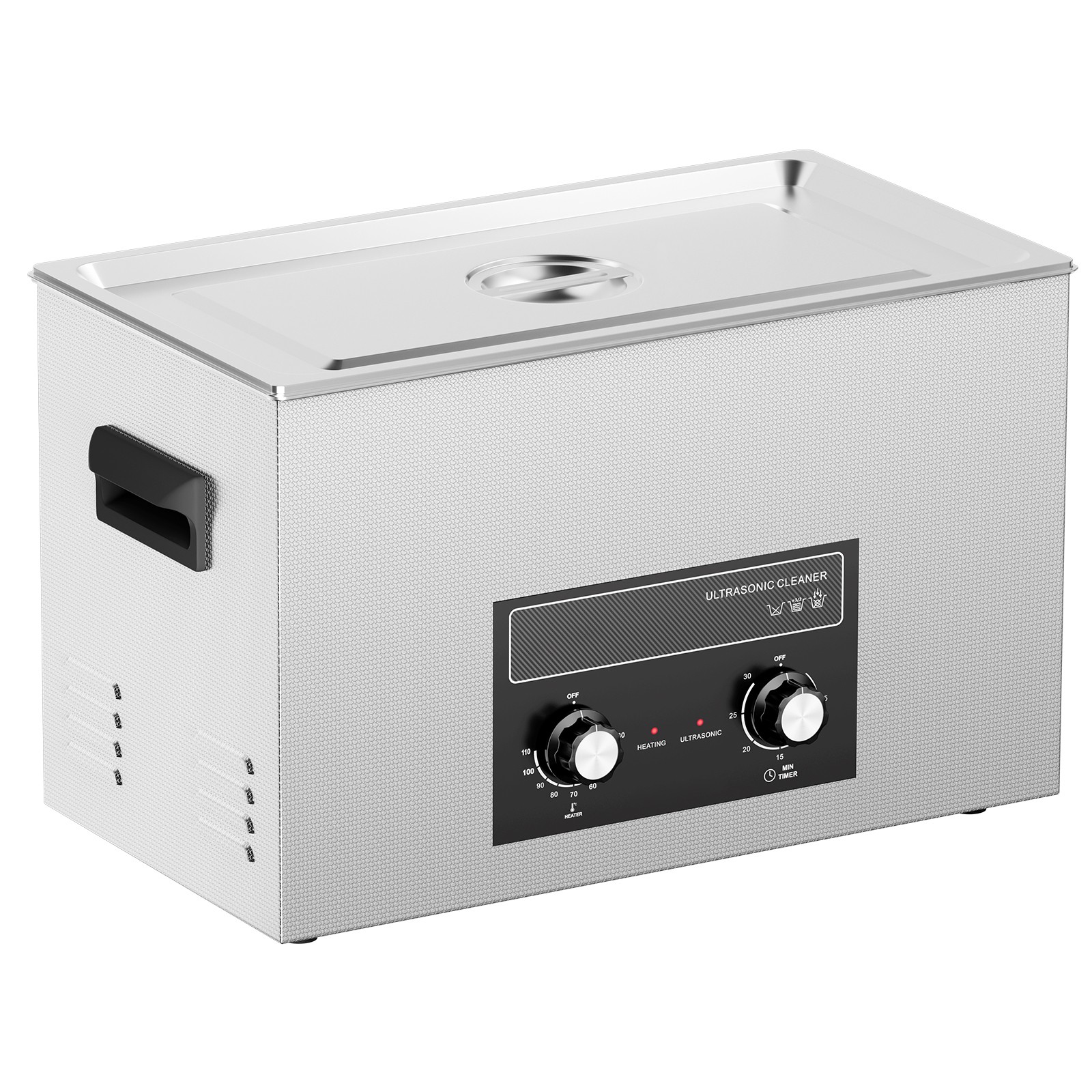 VEVOR 30L Ultrasonic Cleaner with Heater Timer & Basket Digital Sonic Machine