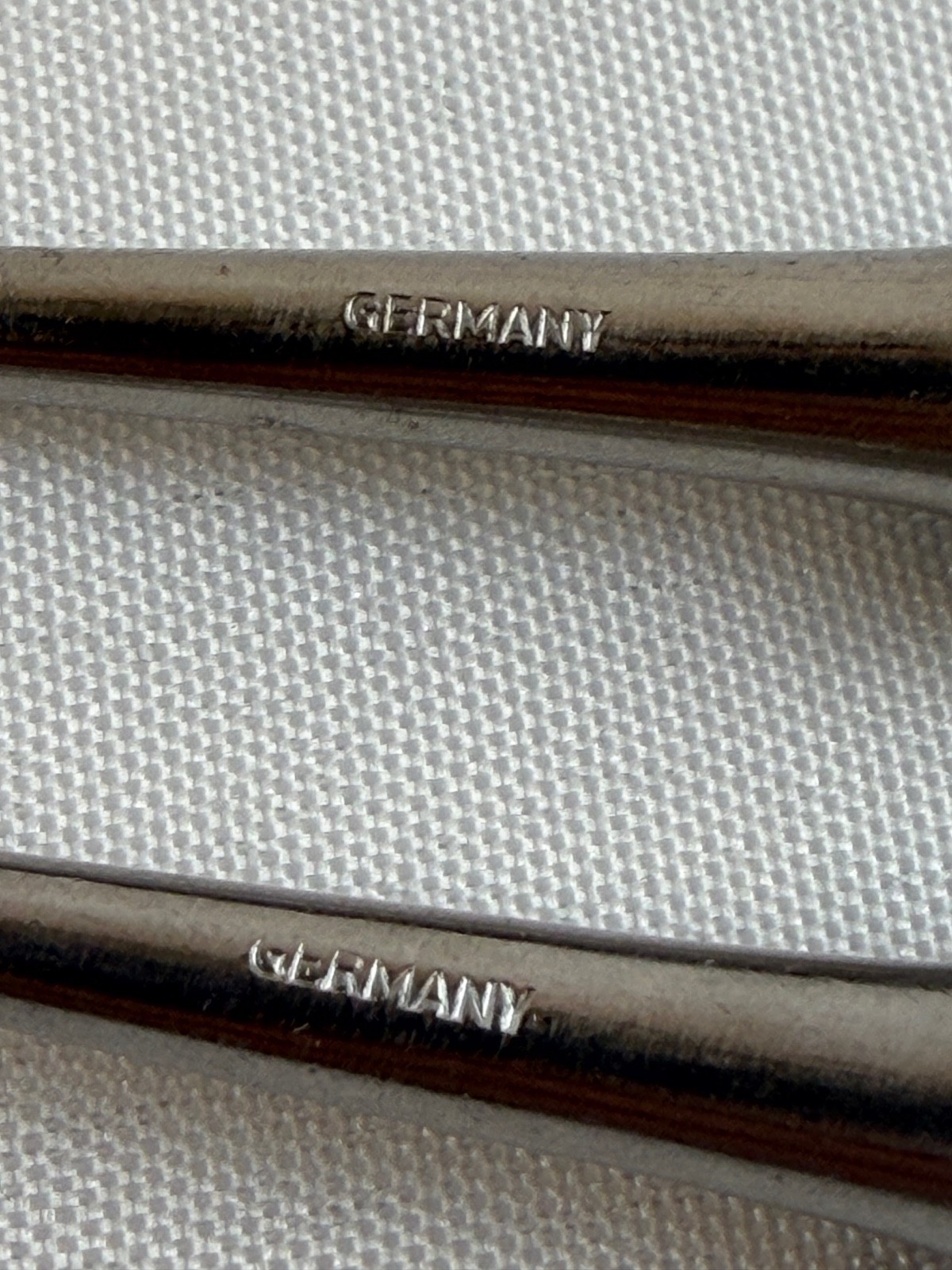 Pair of Storz N1407/1 & N1407/2 Spratt Mastoid Curettes Sizes 1 & 2 L: 6.75″ ENT