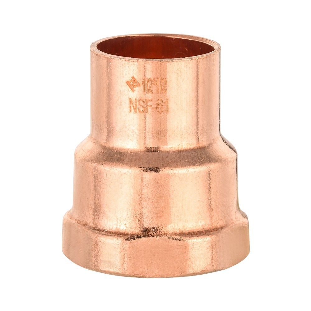 10 PCS EFIELD 1/2″ C x 1/2″ FNPT Copper Female Adapter Fittings, Lead Free