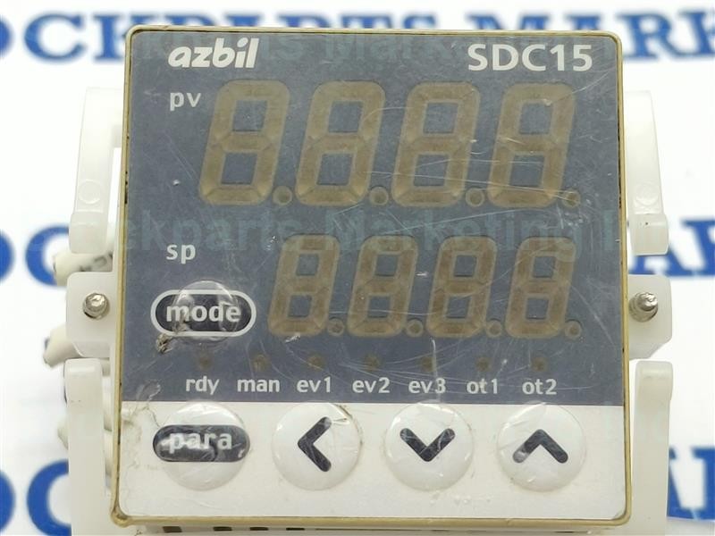 Azbil SDC15 C15TC0TA0200 Temperature Controller AC100-240V 50/60Hz 12VA MAX.